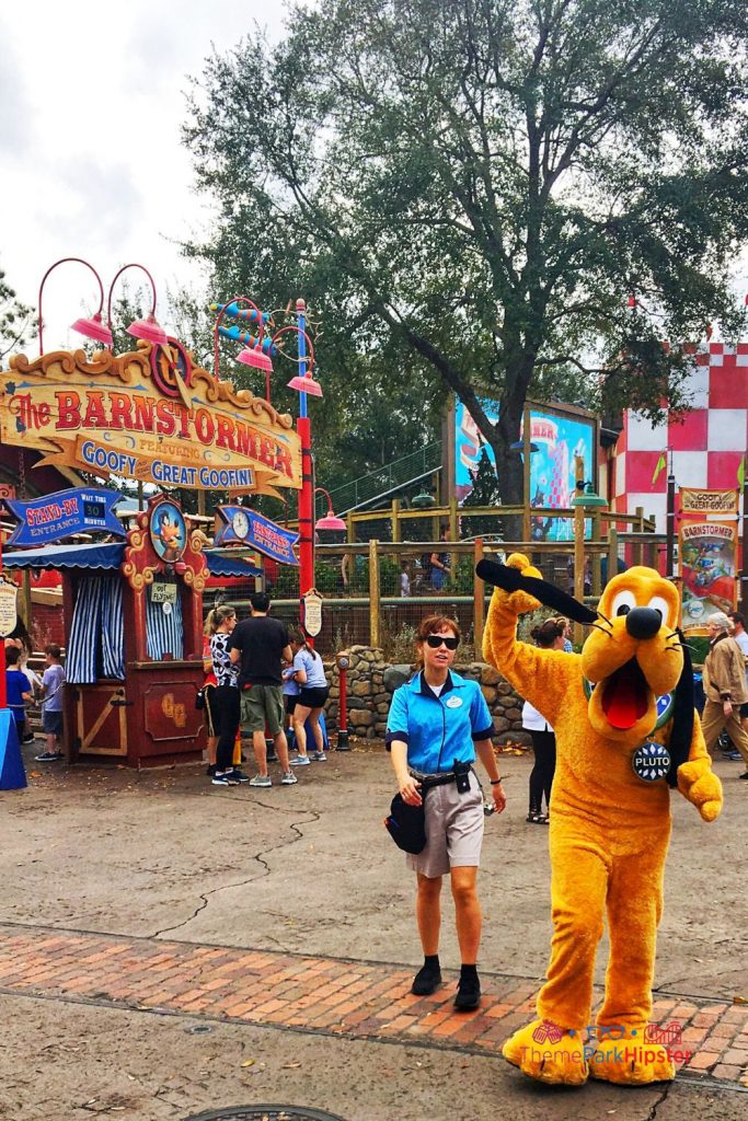 New Fantasyland at Magic Kingdom Story Book Circus Pluto. Keep reading to find out more about Disney world character meet and greets. 