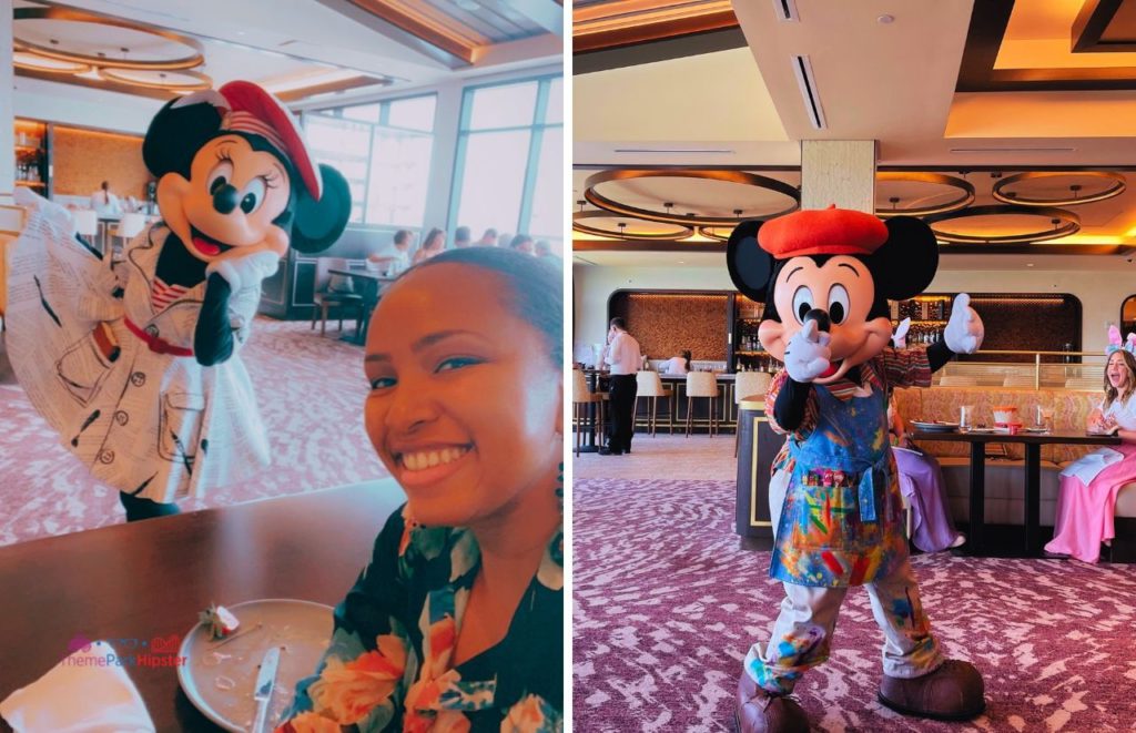 Topolino’s Terrace at Disney’s Riviera Resort NikkyJ Minnie Mouse and Mickey Mouse at Character Dining. Keep reading to find out all you need to know about Disney World Mobile Order Service. 