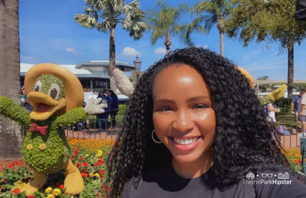 Epcot Flower and Garden Festival 2023 Three Caballeros Topiary with Donald Duck and NikkyJ. Keep reading to get the full guide to everything you need to know about Walt Disney World. 