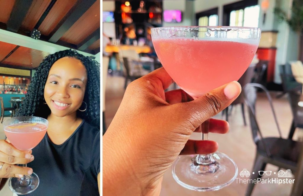 Reunion Resort near Disney World Eleven Restaurant with NikkyJ and Basic Basil Cocktail Drink. Keep reading to find out all you need to know about Reunion Resort & Golf Club near Disney World.